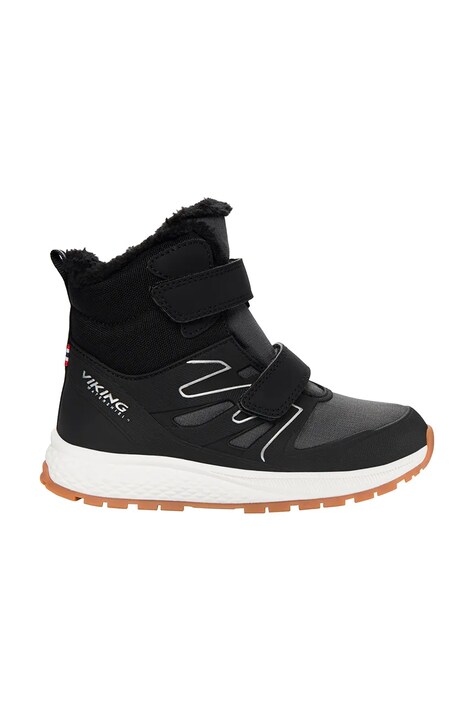 Viking Kids Buty zimowe dziecięce Equip Defence Warm WP 2V czarne 3.94400