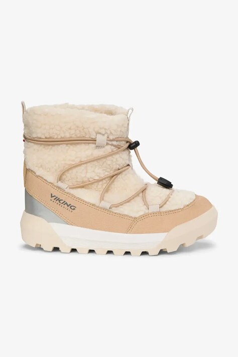 Viking Kids Παπούτσια χειμερινά Παιδικά Expower Flake Warm WP SL μπεζ 3.95355