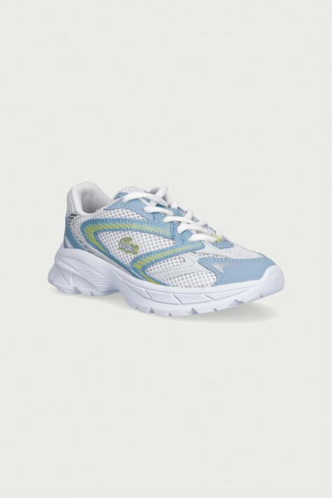 Lacoste Sneakersy dziecięce niebieskie sportowe 51SUC0017