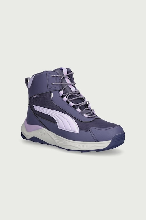 Puma Buty zimowe dziecięce PumaEvolve2.0 BootPuretex Jr fioletowe 313810