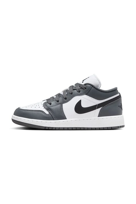 Jordan Air Jordan 1 Low sneakersy dziecięce skórzane czarne 553560