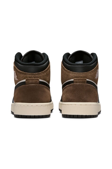Jordan Air Jordan 1 Mid sneakersy dziecięce czarne DQ8423