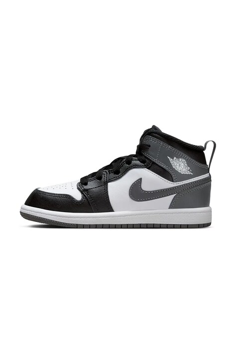 Jordan Jordan 1 Mid sneakers παιδικά δερμάτινα μαύρα DQ8424