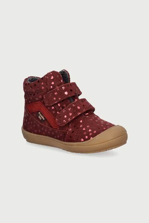 Froddo Scarpe invernali per bambini in scamoscio OLLIE TEX rosse G21101392