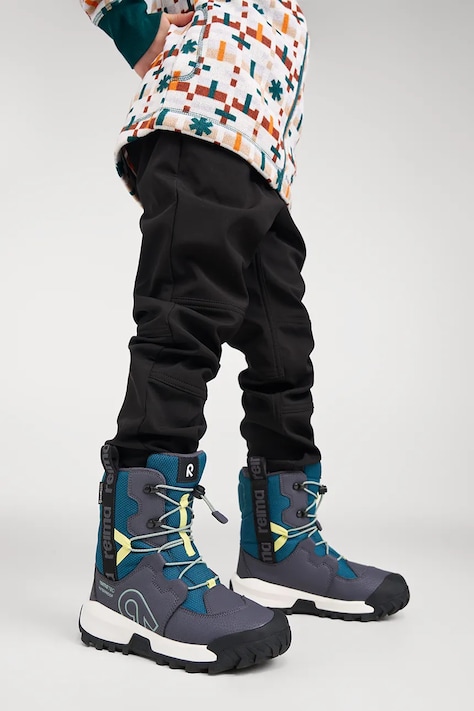 Reima Buty zimowe dziecięce Finlander turkusowe 5400182A