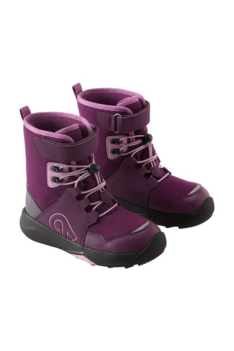 Reima Buty zimowe dziecięce Talves fioletowe 5400166B