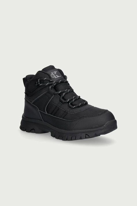 Calvin Klein Buty trekkingowe damskie czarne V3XD-83510