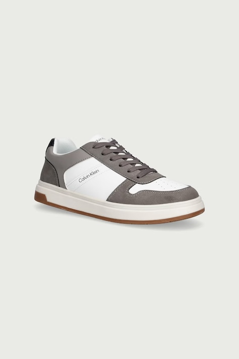 Calvin Klein Sneakersy dziecięce białe V3X9-83465