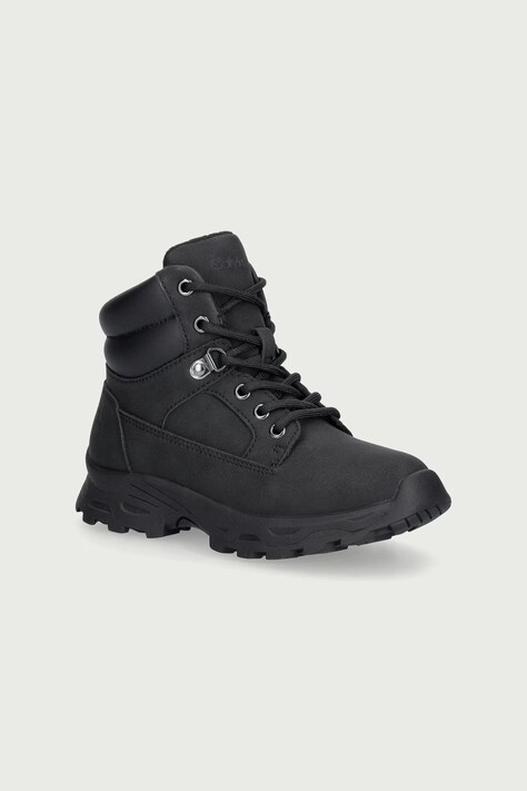 Calvin Klein Buty zimowe dziecięce czarne V3X5-83504
