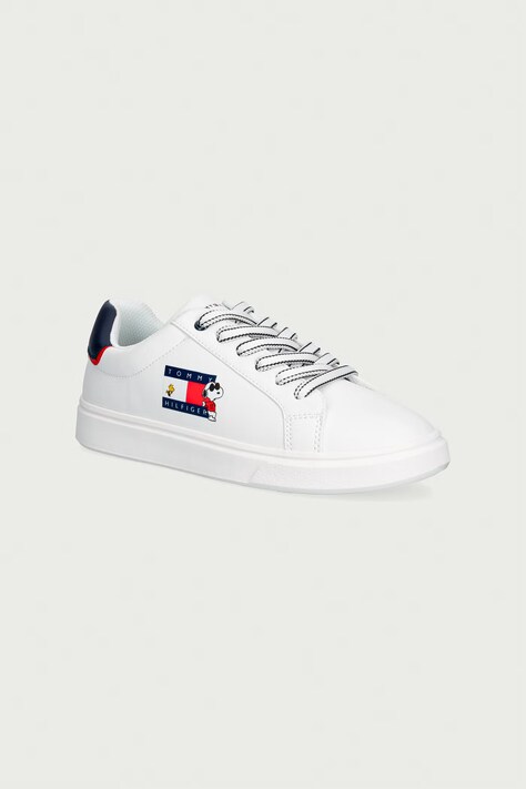 Tommy Hilfiger Sneakersy dziecięce białe T3X9-35324