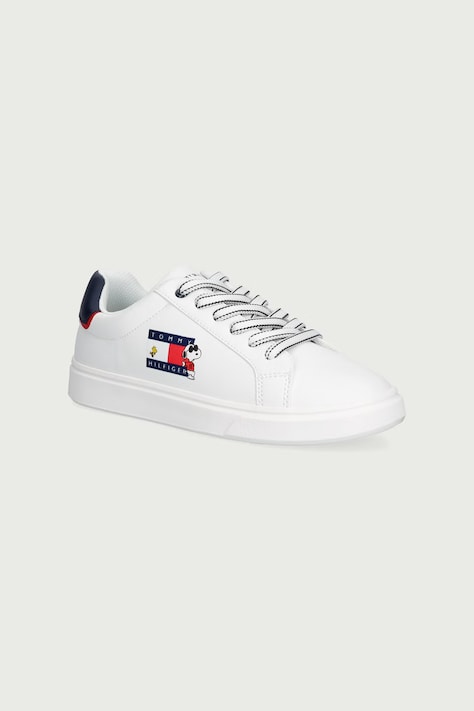 Tommy Hilfiger Sneakersy dziecięce białe T3X9-35324
