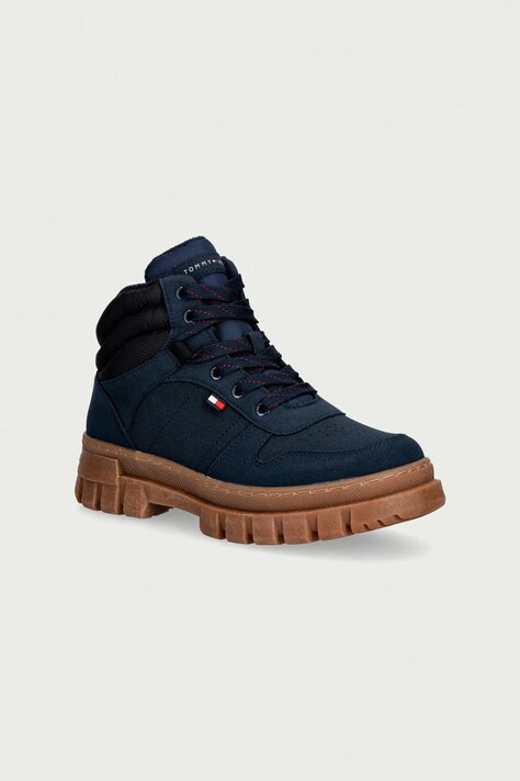 Tommy Hilfiger Buty dziecięce niebieskie T3X5-35292