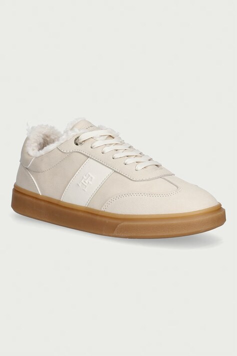 Tommy Hilfiger sneakersy dziecięce beżowe T3A9-35076
