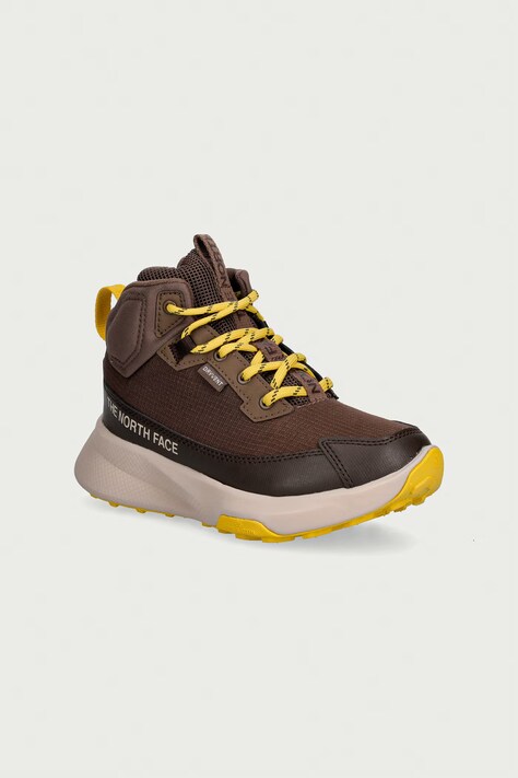 The North Face Topánky trekingové detské Y FASTPACK II MID WP hnedé NF0A8G4QU1A1
