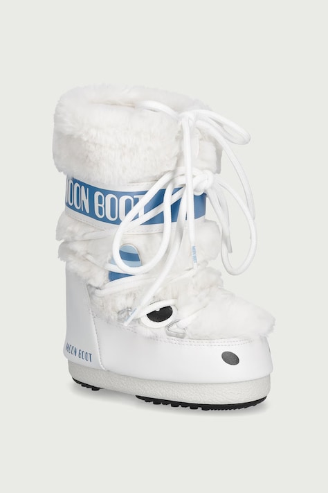Moon Boot Апрески за деца MB ICON LITTLE YETI бели 80D3400330