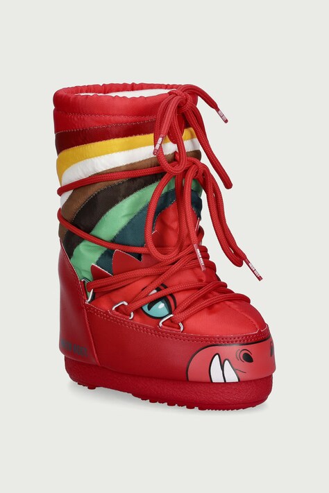 Moon Boot Hócsizma gyerek MB ICON DINO piros 80D3400320