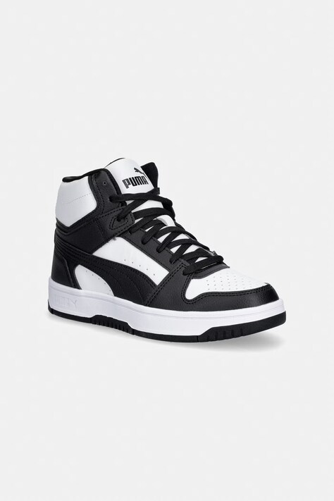Puma Rebound Slam Mid Mid sneakersy dziecięce czarne 408800