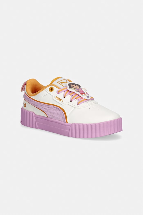Puma Carina 3.0 DORA PS sneakersy dziecięce beżowe 407769