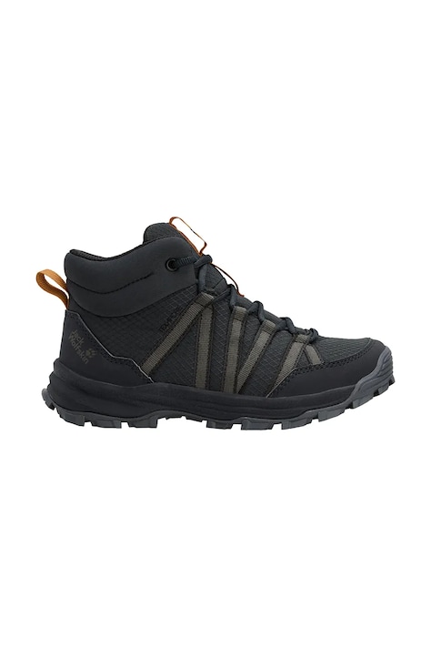 Jack Wolfskin Buty trekkingowe dziecięce WILD HIKE czarne A66695