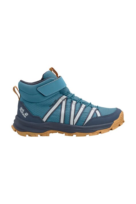 Jack Wolfskin Buty trekkingowe dziecięce WILD HIKE niebieskie A66157