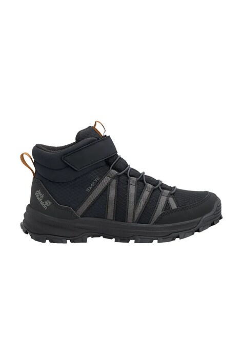 Jack Wolfskin Buty trekkingowe dziecięce WILD HIKE czarne A66157