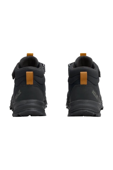 Jack Wolfskin Buty trekkingowe dziecięce WILD HIKE czarne A66157