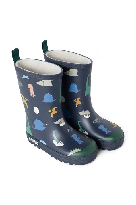 Liewood Kalosze dziecięce Mason Thermo Rainboot granatowe LW13043