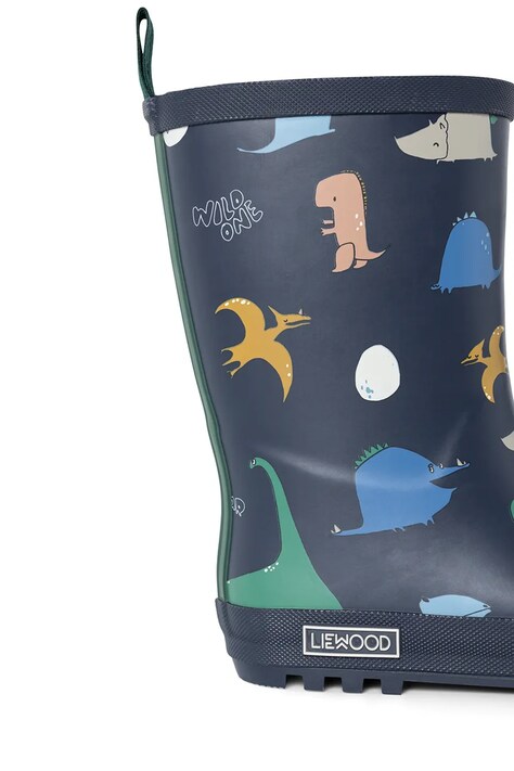 Liewood Kalosze dziecięce Mason Thermo Rainboot granatowe LW13043