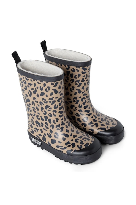 Liewood Kalosze dziecięce Mason Thermo Rainboot beżowe LW13043