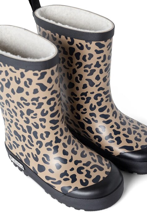 Liewood Kalosze dziecięce Mason Thermo Rainboot beżowe LW13043