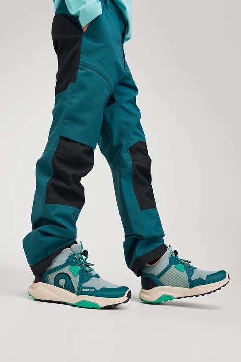 Reima sneakersy na platformie dziecięce Kiritin turkusowe 5400134B
