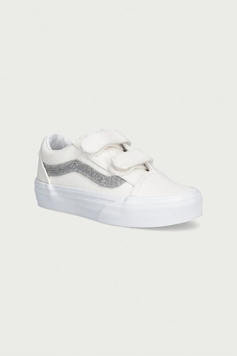 Vans Old Skool tenisówki dziecięce białe niskie VN000CYAY1K1