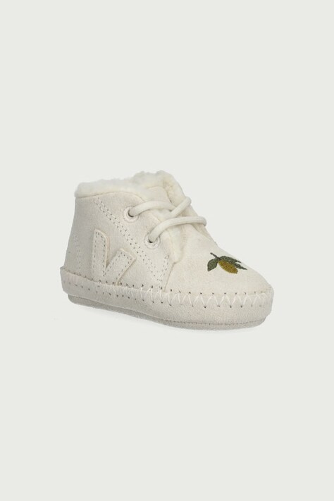 Veja Buty niemowlęce zamszowe VEJA X KONGES SLOJD beżowe BQ0322359