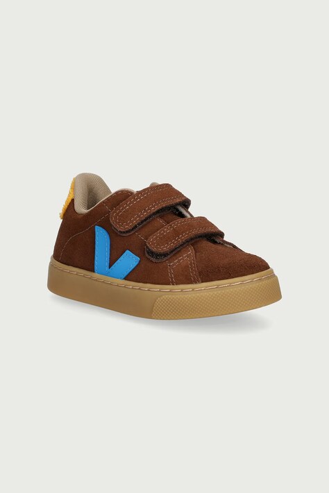 Veja JELLY маратонки за деца от велур кафяви JM0322328