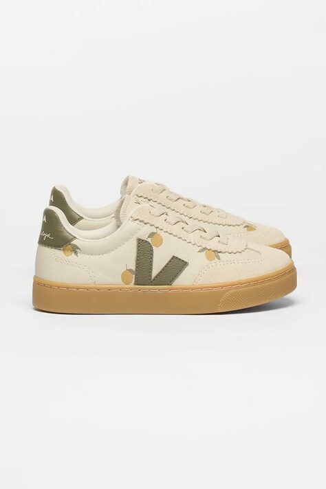 Veja VEJA X KONGES SLOJD sneakers per bambini in pelle beige BV0222350