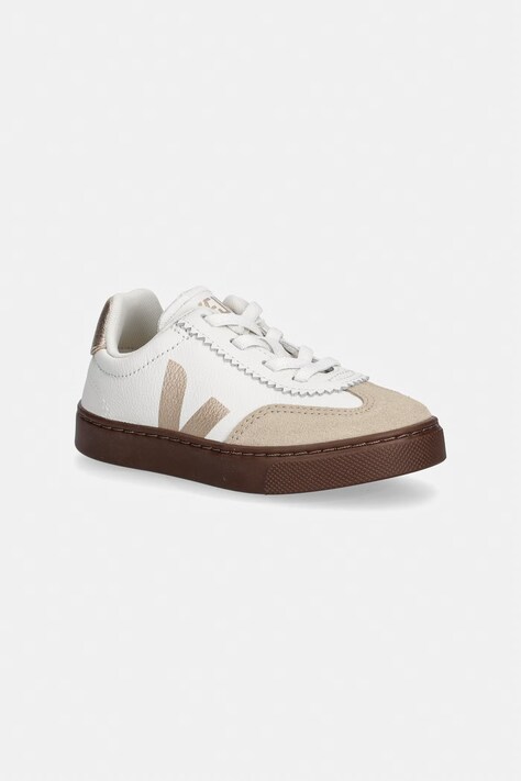 Veja Small Volley sneakers παιδικά δερμάτινα λευκά SY2021815