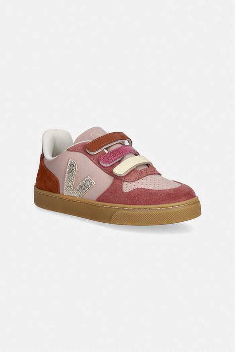 Veja Small V-10 tenisice za djecu od kože roze CV0521762