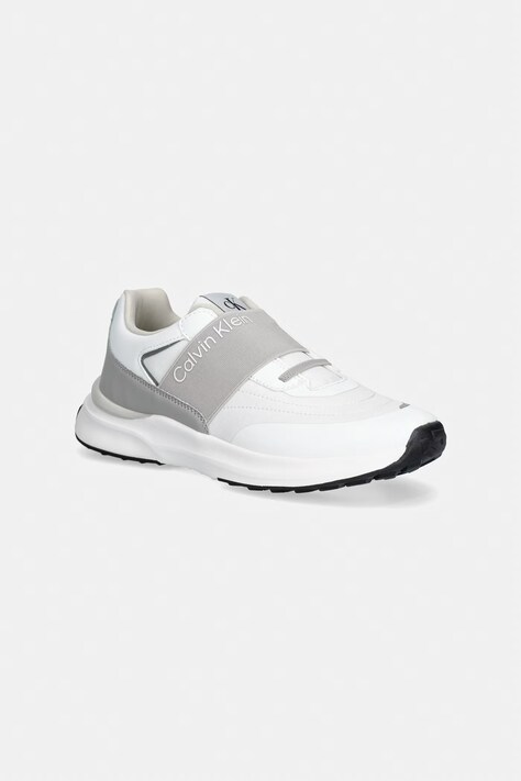 Calvin Klein sneakersy dziecięce białe V3X9-83480