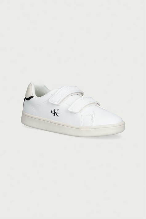 Calvin Klein sneakersy dziecięce białe V1X9-83440