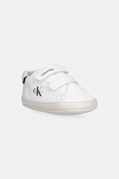 Calvin Klein sneakersy niemowlęce białe V0B9-83437