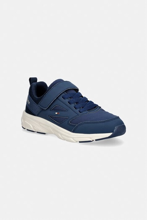 Tommy Hilfiger sneakersy dziecięce granatowe T3X9-35268
