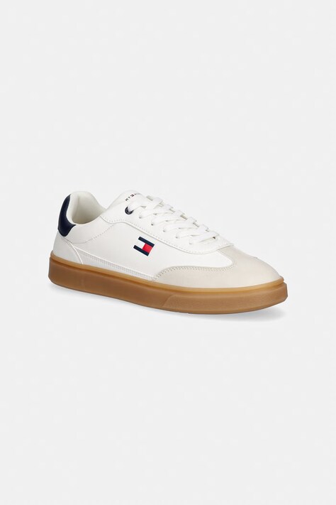 Tommy Hilfiger sneakersy dziecięce beżowe T3X9-35235