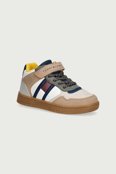 Tommy Hilfiger Sneakersy dziecięce beżowe T1X9-35229
