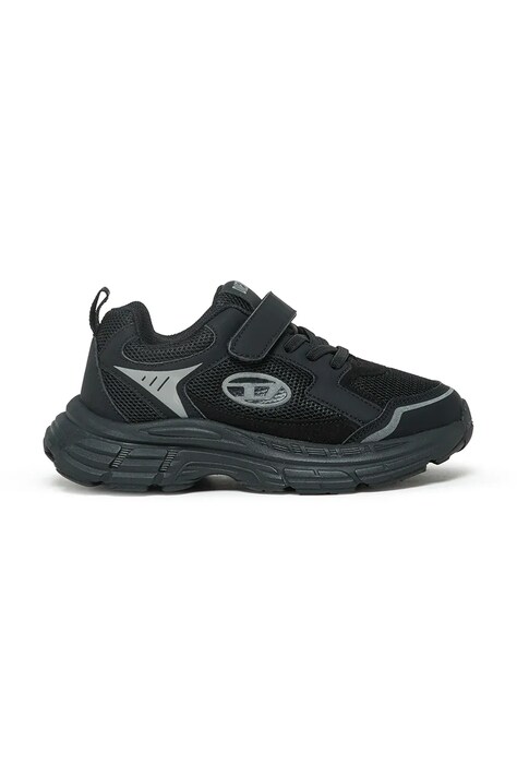 Diesel S-RUNVINR-VEL SNEAKERS sneakersy dziecięce czarne BC1087
