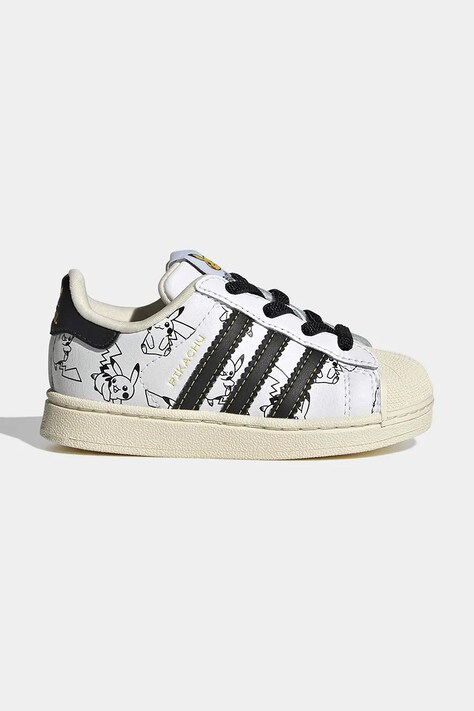 adidas Originals POKEMON SUPERSTAR II sneakers παιδικά λευκά KJ5614
