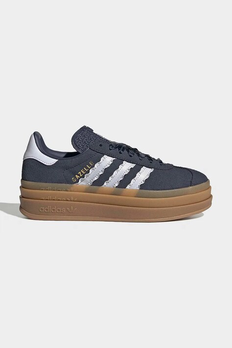 adidas Originals GAZELLE BOLD sneakers παιδικά σουέτ σκούρα μπλε KJ2429