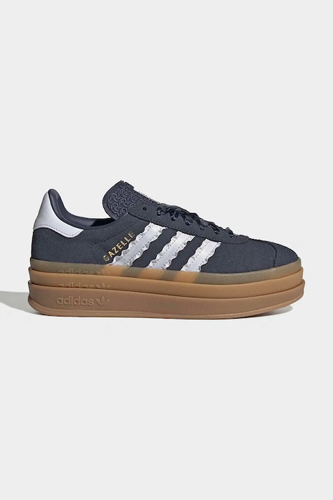 adidas Originals GAZELLE BOLD sneakers παιδικά σουέτ σκούρα μπλε KJ2429