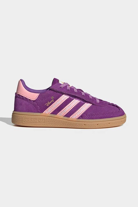 adidas Originals Disney Princess HANDBALL SPEZIAL sneakers detské semišové fialové KK4763