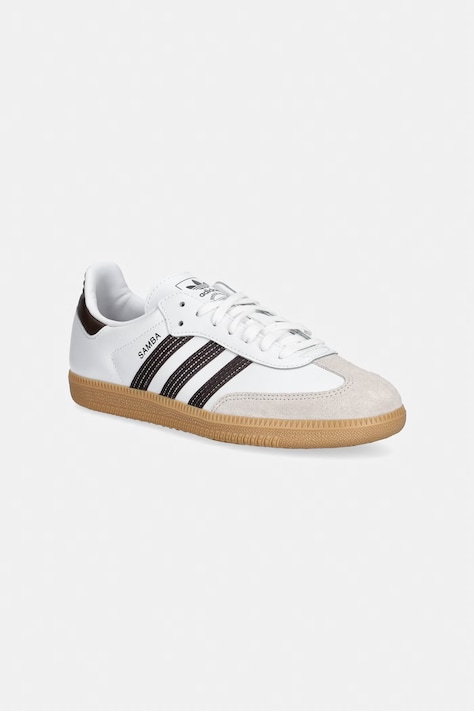 adidas Originals SAMBA OG tenisice za djecu od kože bijele KK2306