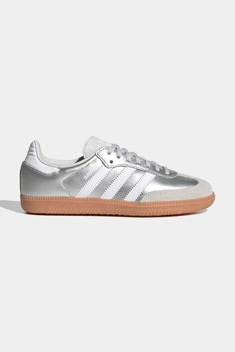 adidas Originals SAMBA OG superge otroške usnjene srebrne KK2327